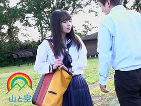 官能小説も嗜む、ちっぱい文学Ｊ系は露出好き！！放課後のセルフ露出を覗かれてしまい、全裸冒険の羞恥指令に抗えず、視姦快楽の虜となり肉オナホ志願！！泉りおん　サンプル画像03